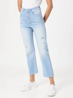 ONLY Straight Regular Jeans EVELINA Dames Lichtblauw 7 ONLY Straight Regular Jeans EVELINA Dames Lichtblauw -ONLY Elegant winkel efa1addc770fd1f29d42a82f683f3f53