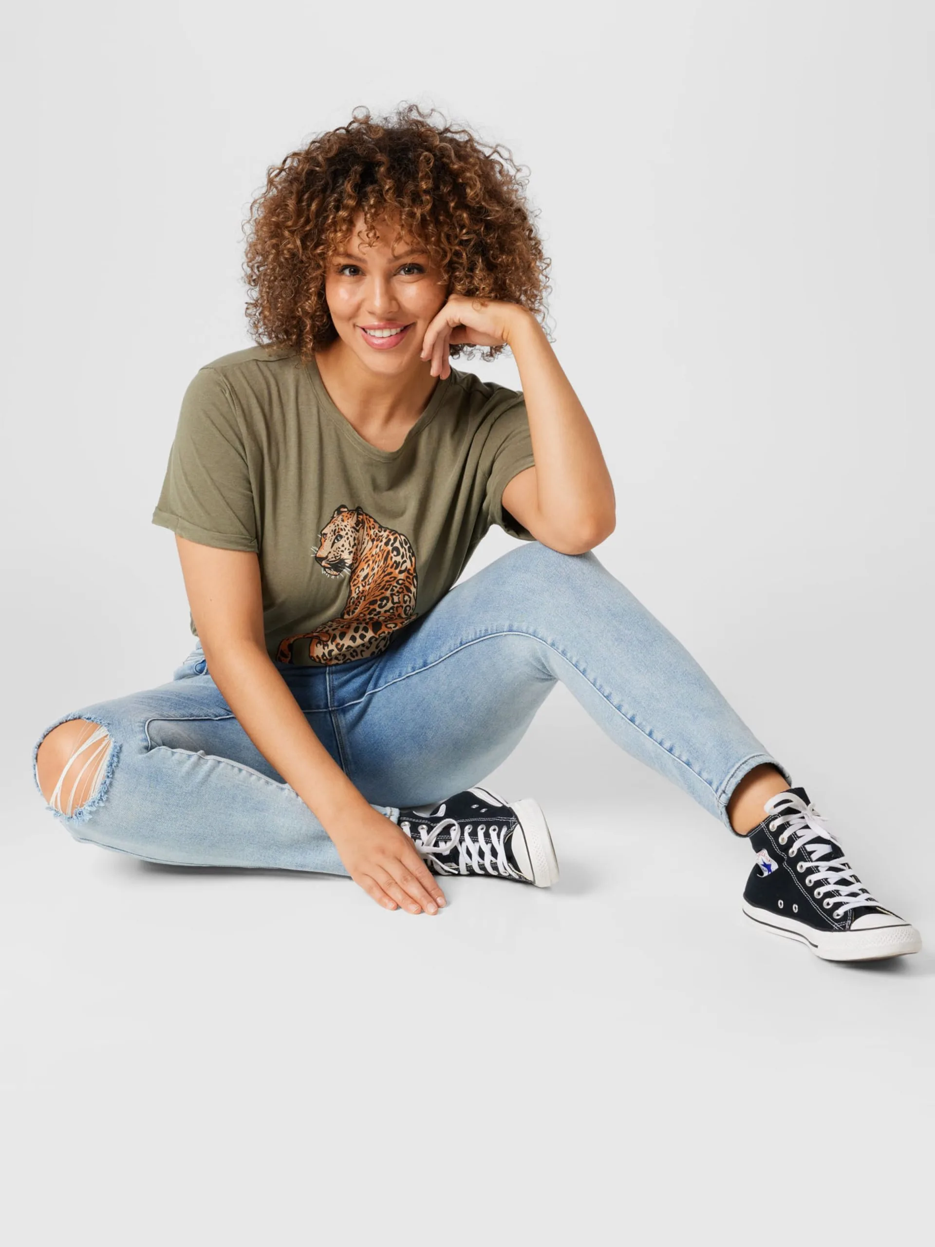 ONLY CARMAKOMA Jeans Skinny Jeans Kila Dames Lichtblauw 4 ONLY CARMAKOMA Jeans Skinny Jeans Kila Dames Lichtblauw - Afbeelding 4