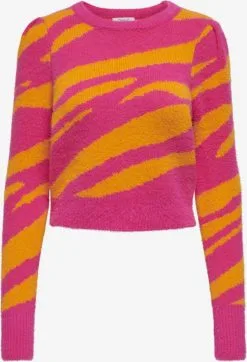 ONLY Fijngebreide Truien Trui ELLA Dames Cyclaam