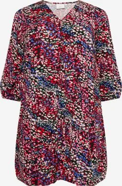 ONLY CARMAKOMA Mini Jurken Jurk DEFINA Dames Zwart