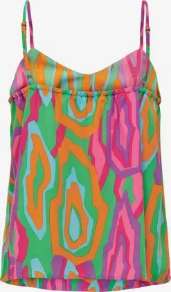 ONLY Spaghetti Tops Top ALMA Dames Groen -ONLY Elegant winkel f040a6a18f7de6de2537e61bac7bbedb