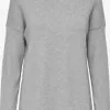 ONLY Fijngebreide Truien Trui Lesly Dames Grijs