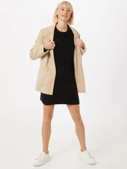 ONLY Gebreide Jurken Gebreide Jurk Carol Dames Zwart -ONLY Elegant winkel f0805cd931c3caf563886eb7d3a2b612