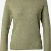 ONLY Fijngebreide Truien Trui RICA Dames Donkergroen