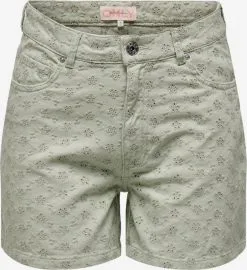 ONLY Shorts Regular Broek Dames Stone Grey