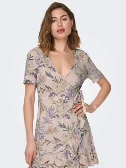 ONLY Mini Jurken Jurk NOVA Dames Poederroze -ONLY Elegant winkel f39830ee6ca4920e51f0ef70ba21f97e