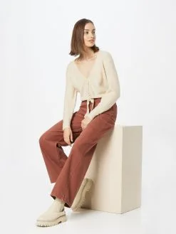 ONLY Vesten Gebreid Vest MONICA Dames Beige -ONLY Elegant winkel f3ec3beaf81740bc1d9549018c19634e