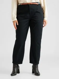 Chinos Regular Chino BIANA Dames Zwart -ONLY Elegant winkel f3f5b7609f1a0161dc1d377dfa4dd9cb