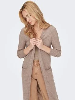 ONLY Vesten Gebreid Vest Lesly Dames Chamois -ONLY Elegant winkel f3f6239746bd4e8b0050a3b0fab9a718