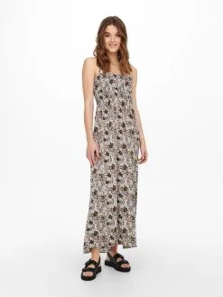 ONLY Maxi Jurken Jurk Dames Gemengde Kleuren -ONLY Elegant winkel f41ea6660a9a7fc00933200b5f2be231