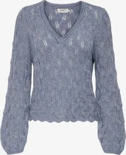 ONLY Fijngebreide Truien Trui Elin Dames Smoky Blue