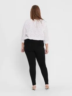 ONLY CARMAKOMA Jeans Skinny Jeans Carstorm Dames Zwart -ONLY Elegant winkel f54f164af897defe82f621f1cd8696c7