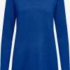 ONLY Fijngebreide Truien Trui Mila Dames Blauw