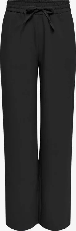 ONLY Pantalons Wide Leg Broek MILIAN Dames Zwart