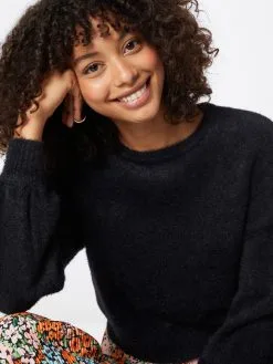 ONLY Basic Truien Trui Piumo Dames Zwart 9 ONLY Basic Truien Trui Piumo Dames Zwart -ONLY Elegant winkel f5dd5e972e85e7e0687aaebec78719d9