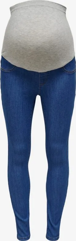 ONLY MATERNITY Jeans Skinny Jeggings Rain Dames Blauw