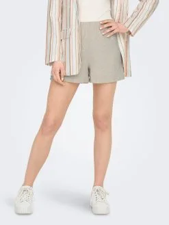 ONLY Shorts Regular Broek Dalia Dames Stone Grey -ONLY Elegant winkel f6ed1b90e9e4b33d28992d3ce2d100cd