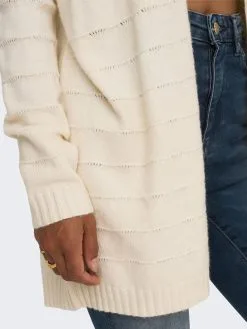 ONLY Vesten Gebreid Vest Dames Beige -ONLY Elegant winkel f766aa399a538a369374068f571433eb