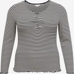 ONLY CARMAKOMA Longsleeves Shirt Maja Dames Marine / Wolwit