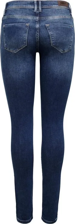 ONLY Jeans Skinny Jeans ONLSHAPE Dames Blauw / Donkerblauw -ONLY Elegant winkel f7cf13208d8445f9e5763254d9ef174d