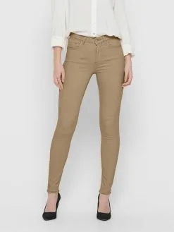ONLY Jeans Skinny Jeans Dames Beige -ONLY Elegant winkel f7f7590698078894662b268e918f7f6f