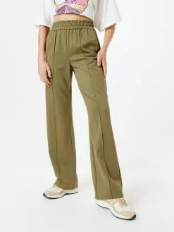 ONLY Pantalons Wide Leg Broek SUKI Dames Olijfgroen -ONLY Elegant winkel f88d8d4a8843fcdb8b8aa3227a54ebce