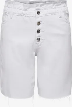 ONLY Shorts Regular Broek CUBA Dames Wit