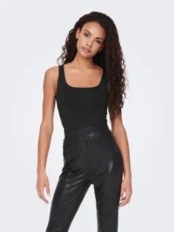 ONLY Tanktops Top Dames Zwart -ONLY Elegant winkel f93e2ebba3e6cca2ecf1dedc5ef30da2