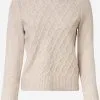 ONLY Fijngebreide Truien Trui MACADAMIA Dames Beige Gemêleerd