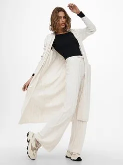 ONLY Vesten Gebreid Vest Dames Beige -ONLY Elegant winkel fa9c7b0aa2935aecfebf17ec74ee0554