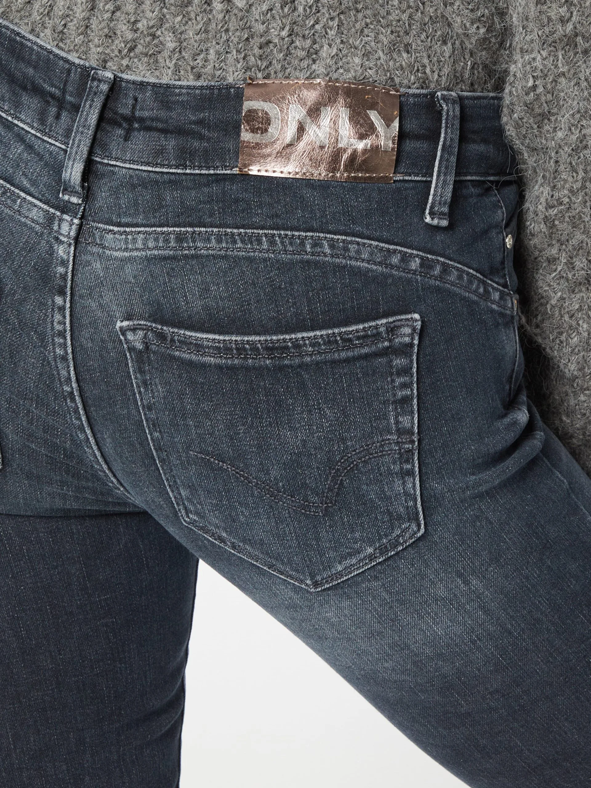 ONLY Jeans Skinny Jeans Luci Dames Zwart 2 ONLY Jeans Skinny Jeans Luci Dames Zwart - Afbeelding 2