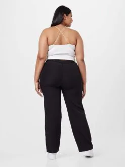 ONLY CARMAKOMA Pantalons Regular Broek Lana-Berry Dames Zwart -ONLY Elegant winkel fabc2b0641f7d09d41519de6f89fcfb4