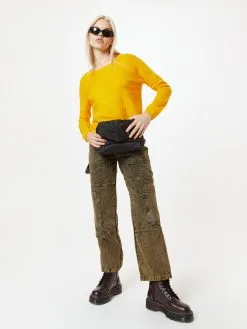 ONLY Basic Truien Trui CAVIAR Dames Lichtoranje -ONLY Elegant winkel fad15083da7141a91ced944c00bbf380