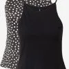 ONLY Spaghetti Tops Top MAY Dames Zwart