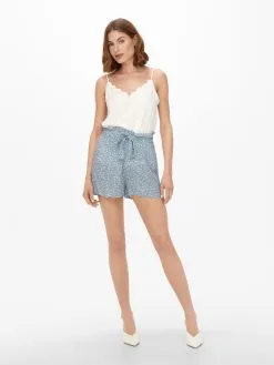 ONLY Shorts Loosefit Broek Romina Dames Smoky Blue -ONLY Elegant winkel fd3ac20a9af95bdb586f4275c4410adb