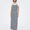 ONLY Maxi Jurken Jurk Winner Dames Blauw