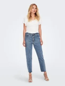 ONLY Straight Regular Jeans Emily Dames Blauw 11 ONLY Straight Regular Jeans Emily Dames Blauw -ONLY Elegant winkel fd6cf438ef84716e8fc6bdd35a472550