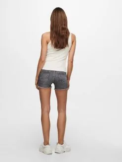 ONLY Denim Shorts Slimfit Jeans Blush Dames Grijs -ONLY Elegant winkel fdb1b3cdd7972063f465b5f588587252