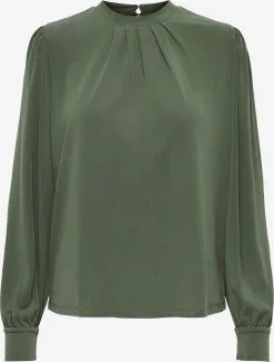 ONLY Longsleeves Shirt FREE Dames Donkergroen