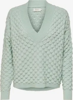 ONLY Fijngebreide Truien Trui Gilja Dames Mintgroen