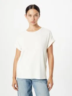 ONLY T-shirts Shirt MOSTER Dames Wit -ONLY Elegant winkel ff385c693cb34be114ab17e01e50d959