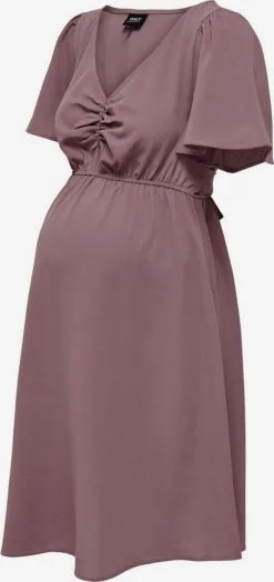 ONLY MATERNITY Mini Jurken Jurk Dames Oudroze -ONLY Elegant winkel ffbcbdc93c1c6634d7a54b2c4a16d2a3