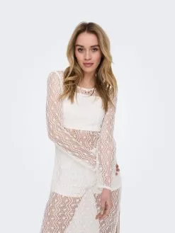 ONLY Strandjurkjes Strandjurk Dames Wit -ONLY Elegant winkel ffeafef883809c8b765a9036be98b1a1